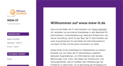 Desktop Screenshot of mew-it.de