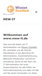 Mobile Screenshot of mew-it.de